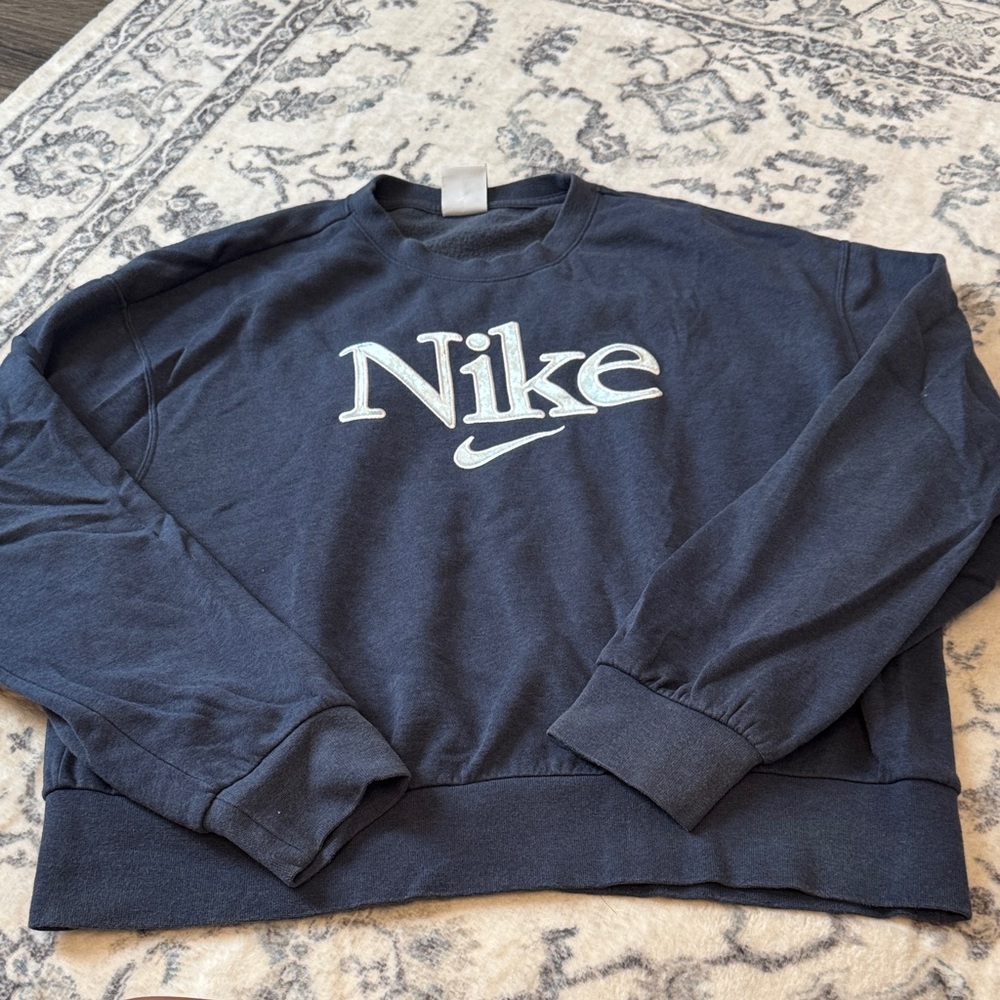 Nike Women's Navy Sweatshirt